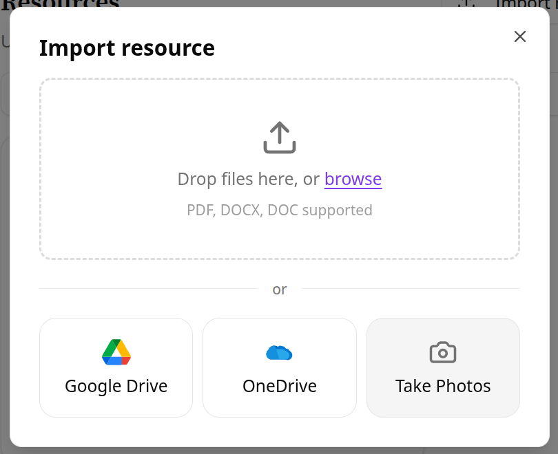 Google Drive & OneDrive screenshot